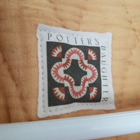 NWOT Potter's Daughter Upcycled Vintage Quilt Vest M/L - Picture 7 of 11